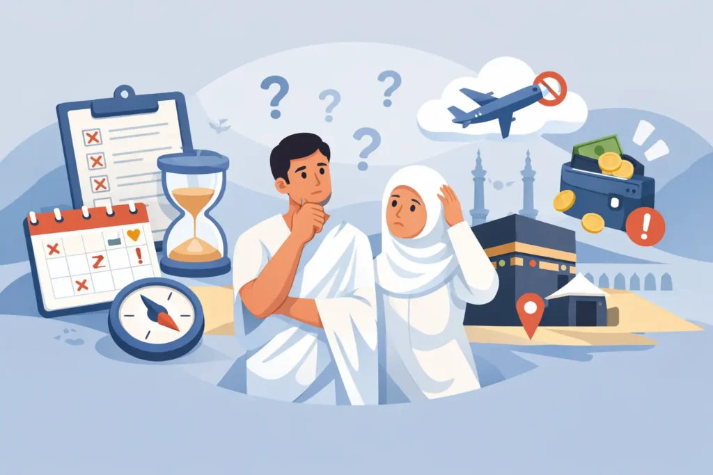 10 Top Mistakes During Umrah Planning