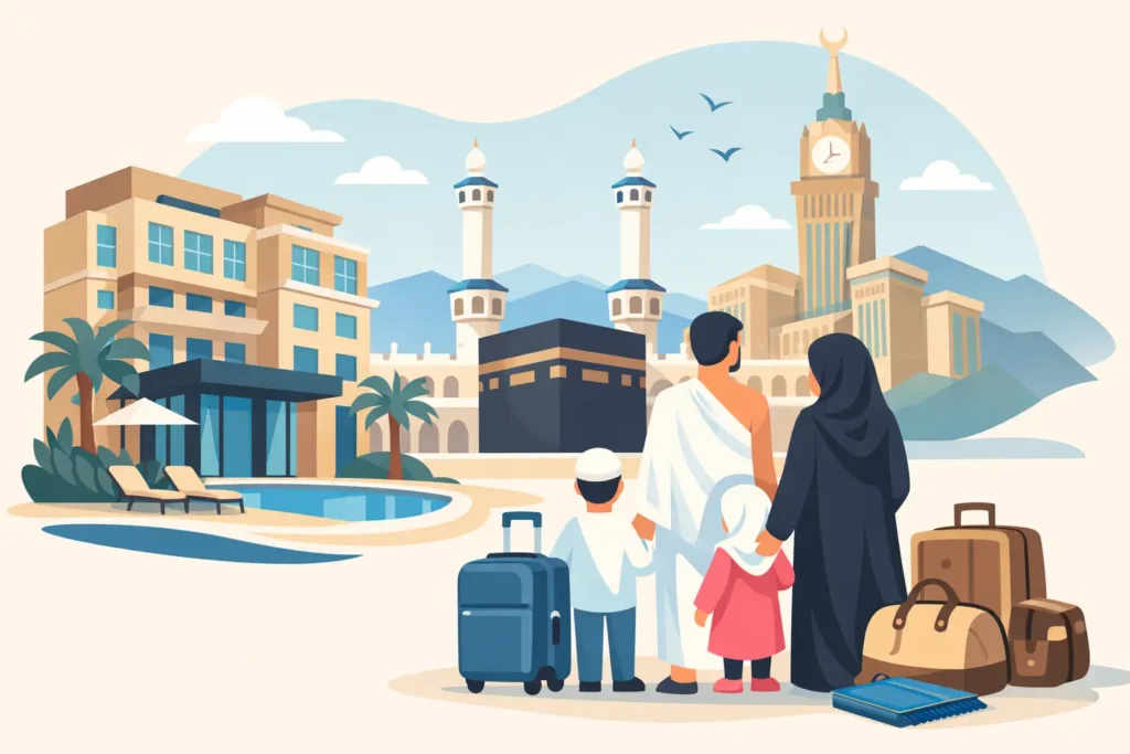Best Hotels for Umrah Families