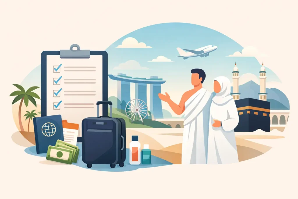 Umrah Travel Checklist Singapore Pilgrims Need