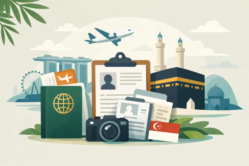 Umrah Travel Documents Guide for Singapore