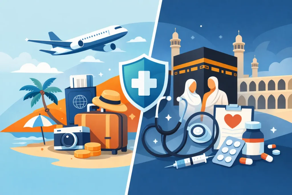 Travel Insurance Versus Medical Coverage for Umrah
